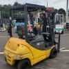 Động cơ xe nâng, minh họa ảnh hưởng của loại động cơ đến mức tiêu thụ dầu.