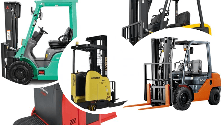 Động cơ xe nâng, minh họa ảnh hưởng của loại động cơ đến mức tiêu thụ dầu.