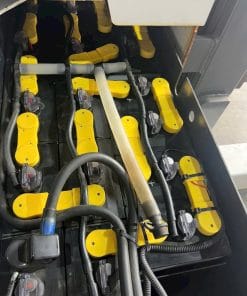 Xe nâng điện Nichiyu 2 tấn, chiều cao nâng 5300mm, sản xuất năm 2019, phù hợp kho lạnh.
