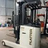 Xe nâng điện Nichiyu 2 tấn, chiều cao nâng 5300mm, sản xuất năm 2019, phù hợp kho lạnh.
