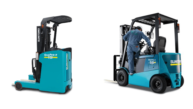 Xe nâng Sumitomo có thể làm việc liên tục trong nhiều giờ mà không ảnh hưởng đến hiệu suất.