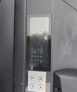 Màn hình hiển thị trên Xe nâng reach truck Nichiyu 1.2 tấn, model FBRM12, khung nâng 3000mm, nhập khẩu Nhật Bản, phù hợp cho kho hàng và trung tâm logistics.