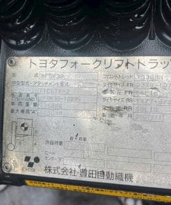 xe nâng Toyota, xe nâng dầu Toyota 3 tấn, xe nâng Toyota 8FDK30, xe nâng kẹp tròn, xe nâng 3 tấn, xe nâng dầu, xe nâng kẹp giấy, xe nâng cũ nhập khẩu, xe nâng Nhật Bản
