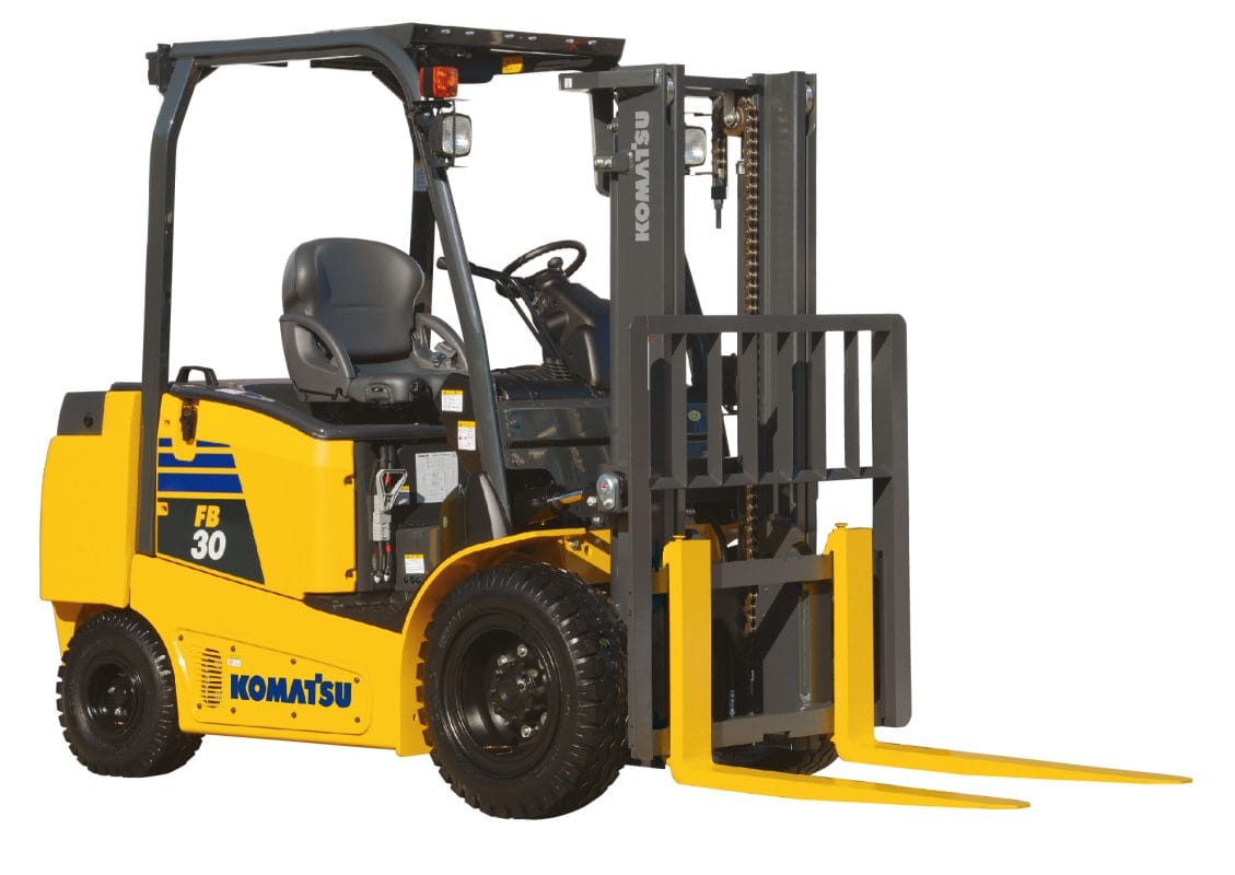 Hình ảnh xe nâng điện Komatsu 3 tấn