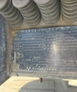Xe nâng dầu Toyota 2.5 tấn model 8FD25 khung nâng V3000mm, nhập khẩu nguyên bản từ Nhật Bản, động cơ 3Z.