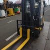 Xe nâng điện Komatsu FB20A-12 tải trọng 2 tấn, khung nâng 4.5m, sản xuất 2018, số giờ 5340, nhập khẩu Nhật Bản nguyên bản, phân phối bởi KBC.