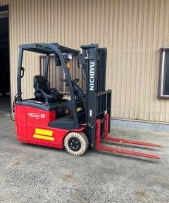 Xe nâng điện Nichiyu 1.5 tấn khung nâng 3m nhập khẩu Nhật Bản