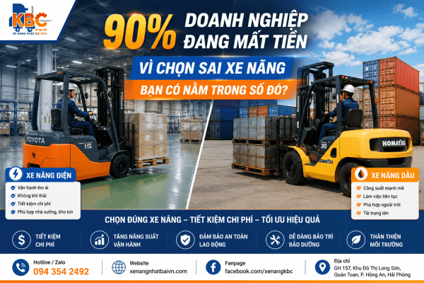 Cách chọn xe nâng