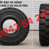 Lốp đặc xe nâng 400-8 RIM 3.00 SOLID PRO cao cấp, công nghệ Hàn Quốc sản xuất tại Việt Nam, chuyên dùng cho xe nâng điện và xe nâng dầu. Sản phẩm có khả năng chịu tải tốt, chống đâm thủng, chống mài mòn hiệu quả, giúp xe vận hành ổn định trong môi trường kho xưởng, nhà máy và bến bãi. Với thiết kế chắc chắn, độ bền cao và tuổi thọ lâu dài, lốp đặc 400-8 RIM 3.00 là lựa chọn tối ưu giúp tiết kiệm chi phí bảo trì và nâng cao hiệu suất làm việc.