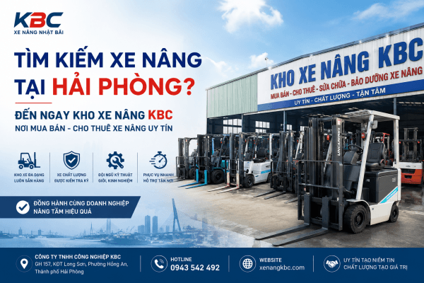 Tìm Kiếm Xe Nâng Tại Hải Phòng | Kho Xe Nâng KBC Uy Tín, Giá Tốt